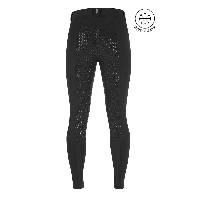 Kerrits Women's 3-Season Tailored Full Seat Breeches - Black 4 Kerrits Women's 3-Season Tailored Full Seat Breeches - Black - Image 2