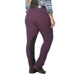 Kerrits Women's Dynamic Extended Knee Patch Bootcut Tights - Raisin -Equestrian Supplies Sale 578521 800 800