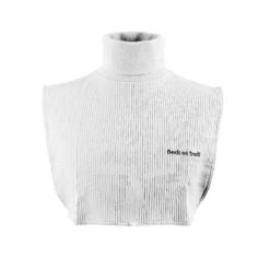 Back On Track Neck Cover With Dickey Bib - Black - White