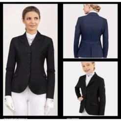 Fair Play Women's Loriana Show Jacket - Black -Equestrian Supplies Sale 593448 800 800
