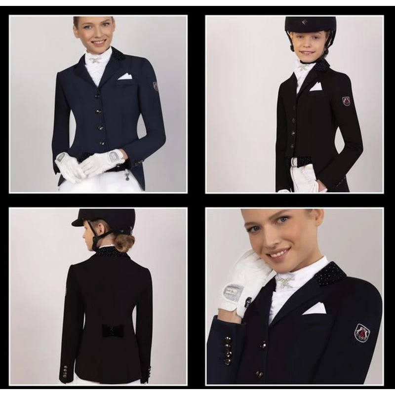 Fair Play Women's Bea Dressage Show Jacket - Black 6 Fair Play Women's Bea Dressage Show Jacket - Black - Image 4