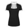 Fair Play Women's Lorella Short Sleeve Competition Shirt - Black/White 1 Fair Play Women's Lorella Short Sleeve Competition Shirt - Black/White -Equestrian Supplies Sale 594375 800 800