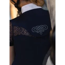 Fair Play Women's Cecile Short Sleeve Competition Shirt - White -Equestrian Supplies Sale 595013 800 800