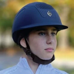 Ovation M Class MIPS Helmet - Navy/Navy -Equestrian Supplies Sale 596688 800 800