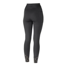 Shires Aubrion Women's Porter Winter Knee Patch Riding Tights - Jet Black -Equestrian Supplies Sale 600031 800 800