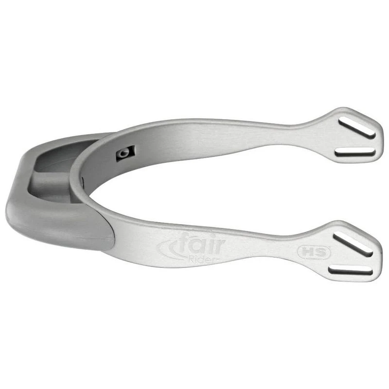 Herm Sprenger 20mm Flat Neck Fairrider Spurs - Silver Aluminum/Silver 3 Herm Sprenger 20mm Flat Neck Fairrider Spurs - Silver Aluminum/Silver