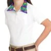 Romfh Kids' Sarah Short Sleeve Show Shirt - White/Gummie Bearsies -Equestrian Supplies Sale 605403 800 800