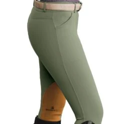 Romfh Women's Willow Knee Patch Euroseat Breeches - Moss