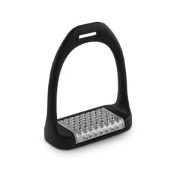 Royal Rider Perfect Stirrups - Black/Stainless Steel Pad