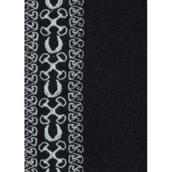 EQL Women's Embroidered EQ Stripe Top - Black -Equestrian Supplies Sale 644786 800 800