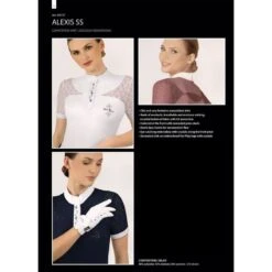 Fair Play Women's Alexis Short Sleeve Competition Shirt - Dusty Pink -Equestrian Supplies Sale 655072 800 800
