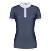 Fair Play Women's Alexis Short Sleeve Competition Shirt - Steel Blue -Equestrian Supplies Sale 655124 800 800