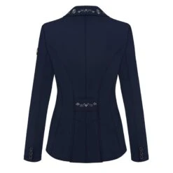 Fair Play Women's Alissa Fleur Dressage Short Tail Coat - Navy -Equestrian Supplies Sale 655174 800 800