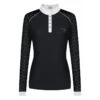 Fair Play Women's Anita Long Sleeve Competition Shirt - Black -Equestrian Supplies Sale 655426 800 800