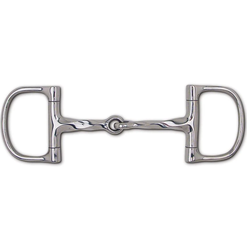 Toklat Dee Ring Slow Twist Snaffle Bit 3 Toklat Dee Ring Slow Twist Snaffle Bit