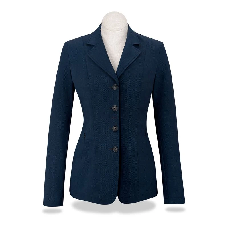 RJ Classics Women's Palermo Orange Label Show Coat - Twilight Blue Herringbone 3 RJ Classics Women's Palermo Orange Label Show Coat - Twilight Blue Herringbone
