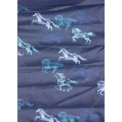 Kerrits Kids' Pony Tracks Reversible Quilted Vest - Ink Run Free/Peacock 9 Kerrits Kids' Pony Tracks Reversible Quilted Vest - Ink Run Free/Peacock -Equestrian Supplies Sale 683003 800 800