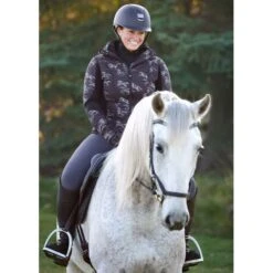 Kerrits Women's Light & Lofty Quilted Jacket - Black Run Free -Equestrian Supplies Sale 683032 800 800