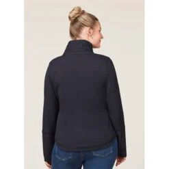 EQL Women's Weekender Wrap Neck Top - Black -Equestrian Supplies Sale 687830 800 800