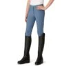 Ovation Women's Signature Bellissima II GripTec Knee Patch Breeches - Indigo -Equestrian Supplies Sale 696383 800 800