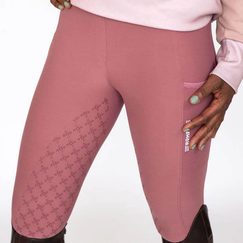 Romfh Women's Vida Full Grip Pull On Tights - Dusty Rose 3 Romfh Women's Vida Full Grip Pull On Tights - Dusty Rose