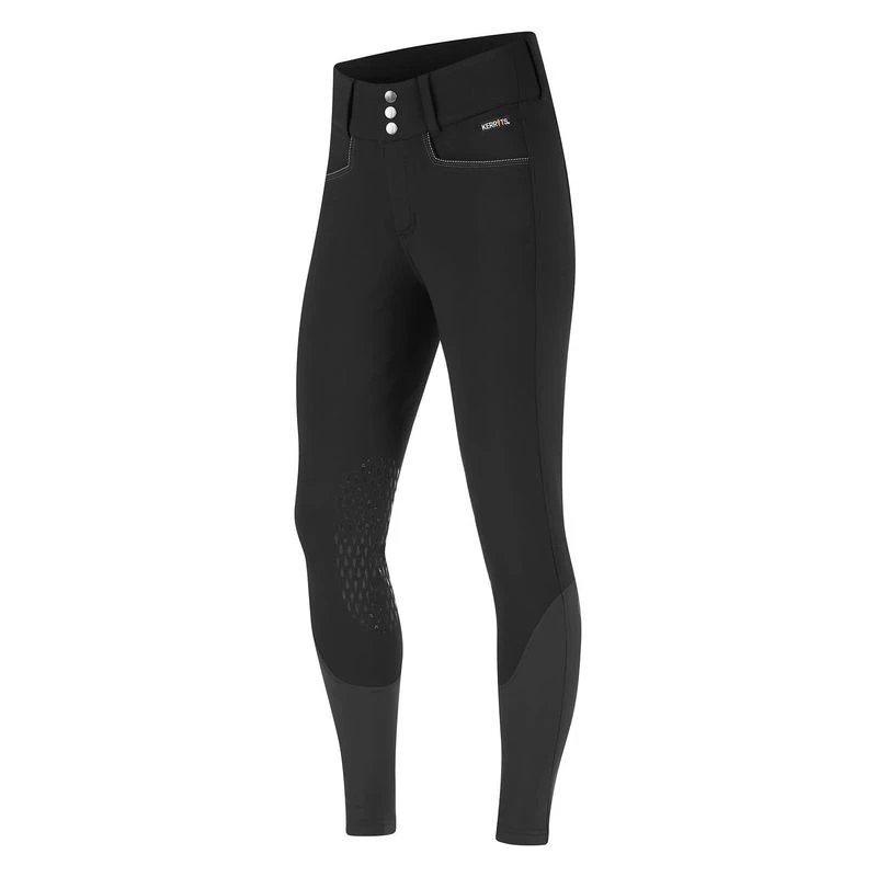 Kerrits Women's Arena K-Pro Knee Patch Breeches - Black 4 Kerrits Women's Arena K-Pro Knee Patch Breeches - Black - Image 2