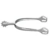 Herm Sprenger Ultra Fit 40mm Flat End 9pt Rowel Spurs - Stainless Steel -Equestrian Supplies Sale 702156 800 800
