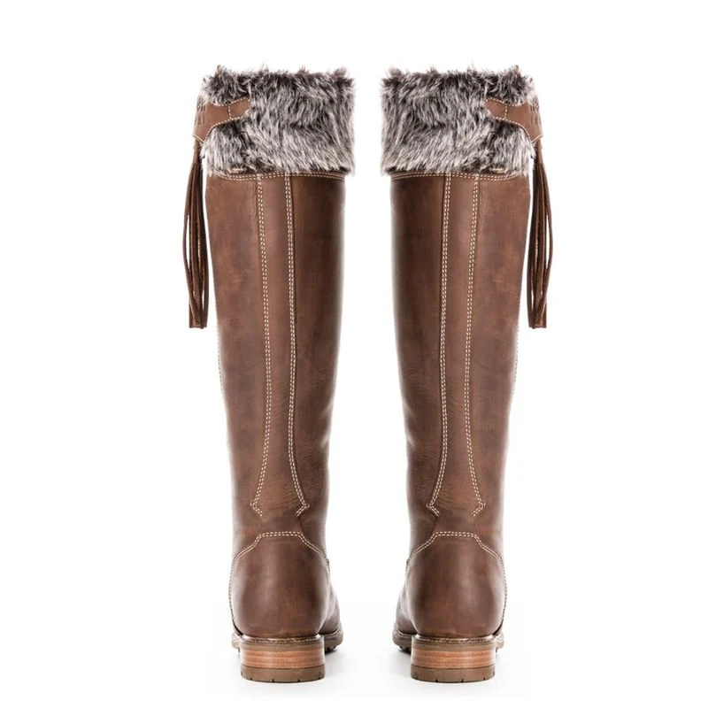 Tredstep Women's Shannon Fur H2O Country Boot - Mahogany 4 Tredstep Women's Shannon Fur H2O Country Boot - Mahogany - Image 2