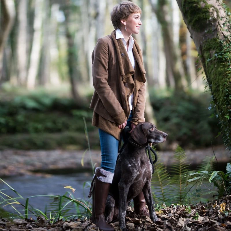 Tredstep Women's Shannon Fur H2O Country Boot - Mahogany 6 Tredstep Women's Shannon Fur H2O Country Boot - Mahogany - Image 4